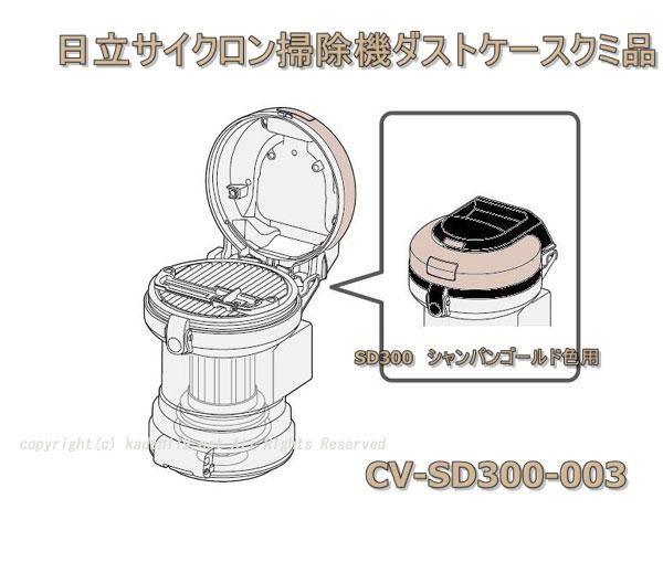 日立 HITACHI 掃除機用ダストケースクミ(SD300) CV-SD300-003 日立 HITACHI 掃除機用ダストケースクミ(SD300) CV-SD300-003
