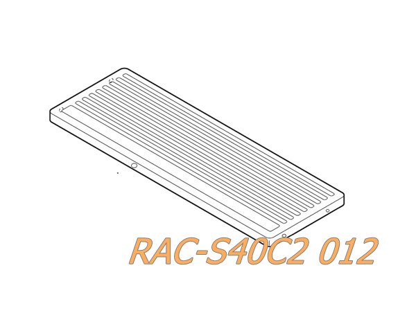 日立エアコン 室外機の天板□RAC-S40C2 012 | カデンの救急社 | -日立部品販売店-