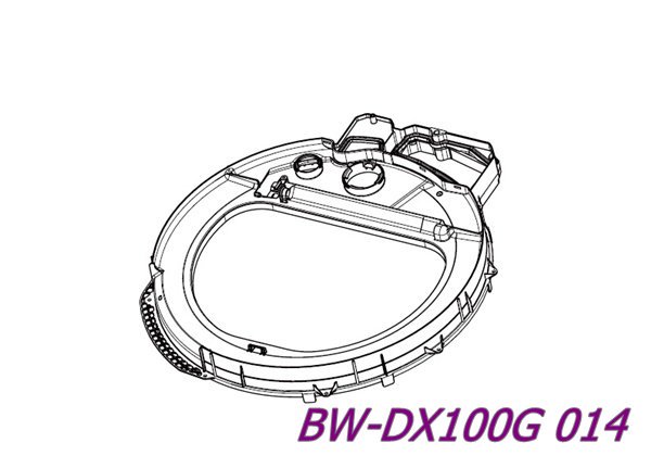 日立洗濯機 ソーカバー■BW-DX100G 014　 | 　カデンの救急社 　|　日立部品販売店