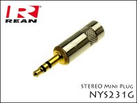 Neutrik REAN NYS231G  Υȥå 3.5mm ƥ쥪ߥ ץ饰