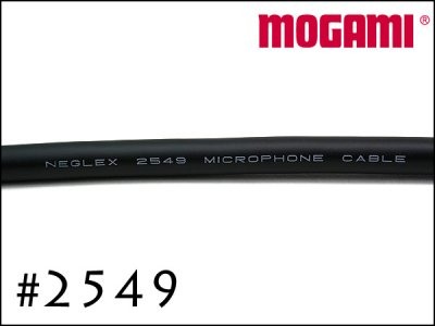 MOGAMI モガミ #2549 Neutrik XLR + PhoneTRS プラグ