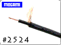 MOGAMI モガミ #2524 ギター＆ベース用　ケーブル　切り売り 10m〜