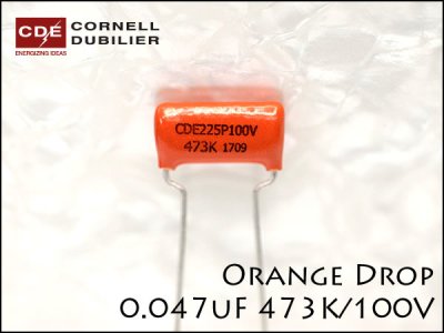 コンデンサー Orange Drop オレンジドロップ 0.047uF