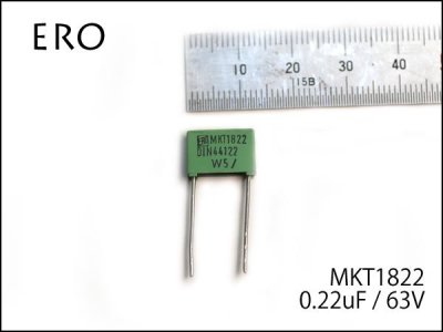 ERO / MKT1822 Capacitors 0.22uF 63V