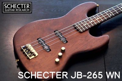SCHECTER Jazz Bass JB-265 WN ʥå 㥺١