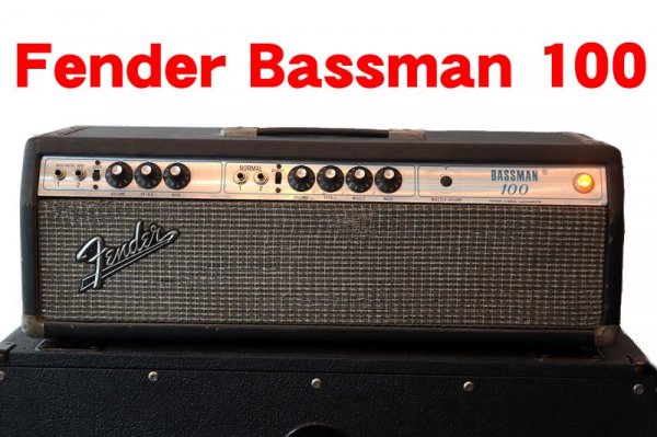 Fender Bassman 100 / 100W ブラックフェイス仕様