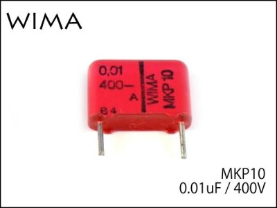 WIMA / MKP-10 Polypropylene Capacitor 0.01uF 400V