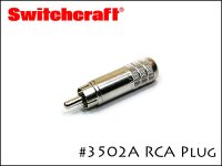 SWITCHCRAFT / #3502A スイッチクラフト RCAプラグ