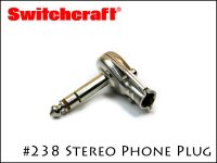 SWITCHCRAFT スイッチクラフト ステレオ・フォンプラグ L型 #238