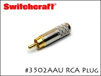 SWITCHCRAFT / #3502AAU スイッチクラフト RCAプラグ