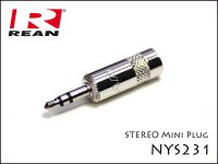 Neutrik REAN NYS231 Υȥå 3.5mm ƥ쥪ߥ ץ饰
