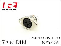 Neutrik REAN / NYS326 Υȥå 7pin MIDI DIN å