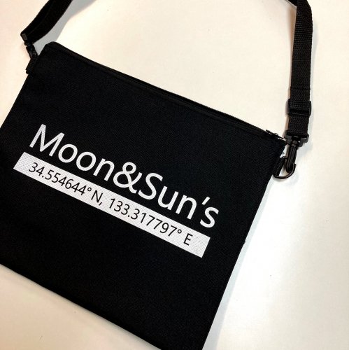 ロゴ入りオリジナル2WAYサコッシュ【Moon&Suns】-エプロン工房ブルー ...
