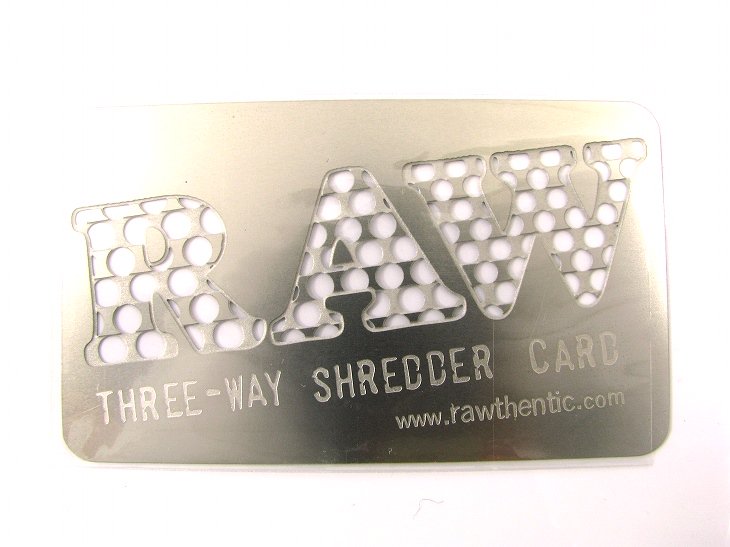 RAW® CARD GRINDER 通販　ようこそフールザハーミットウェブストア