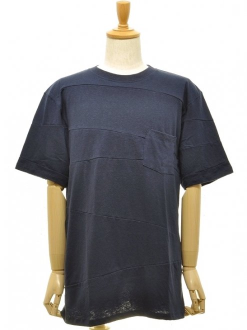 Phatee PROGRESS POCKET TEE NAVY 通販 ようこそフールザハーミットウェブストア