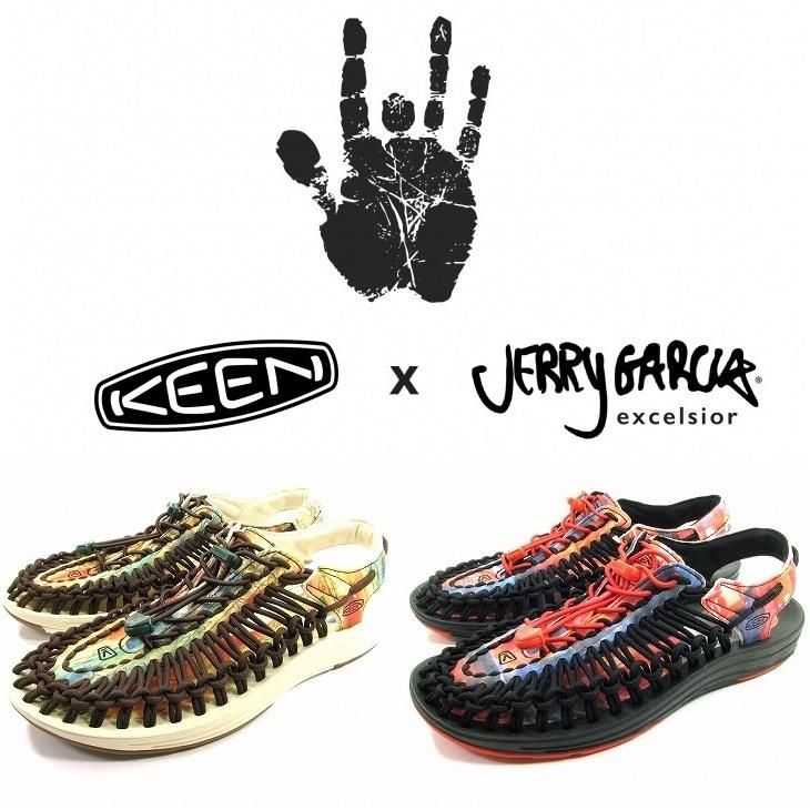 KEEN × JERRY GARCIA ヒップバッグ ボディバッグ ホワイト - バッグ