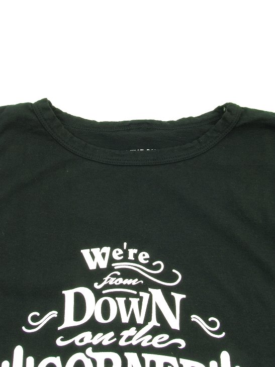 DOWN ON THE CORNER 3/4 HEMP COTTON TEE SZ 