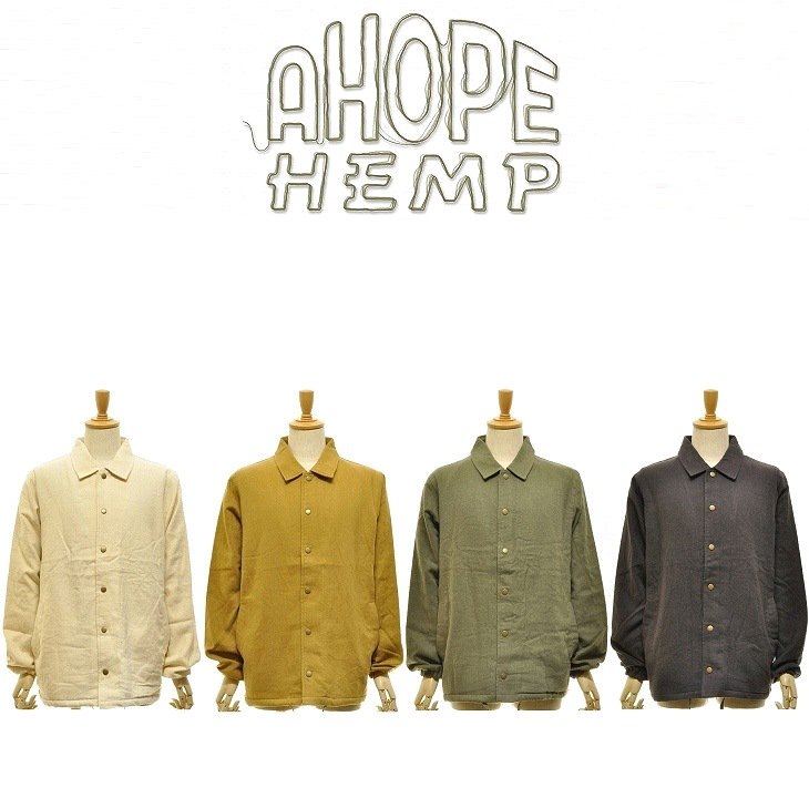 【新品】A HOPE HEMP ボアシャツジャケットLサイズ