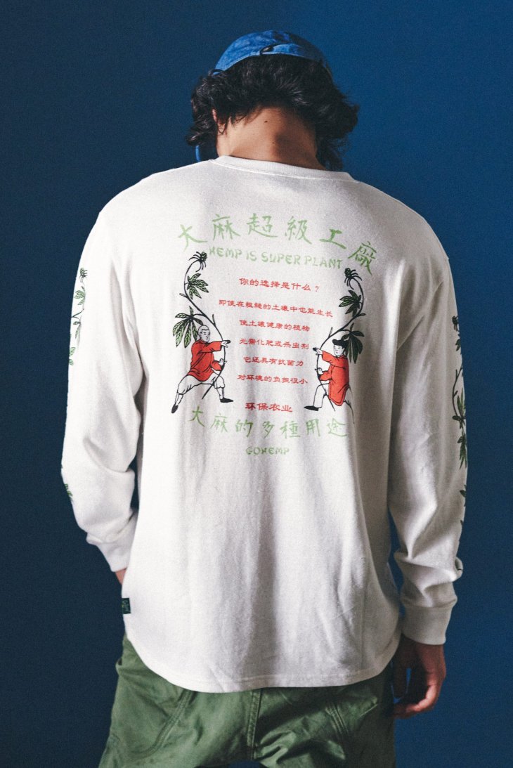 GOHEMP 大麻良品 L/SL TEE 通販 ようこそフールザハーミットウェブストア