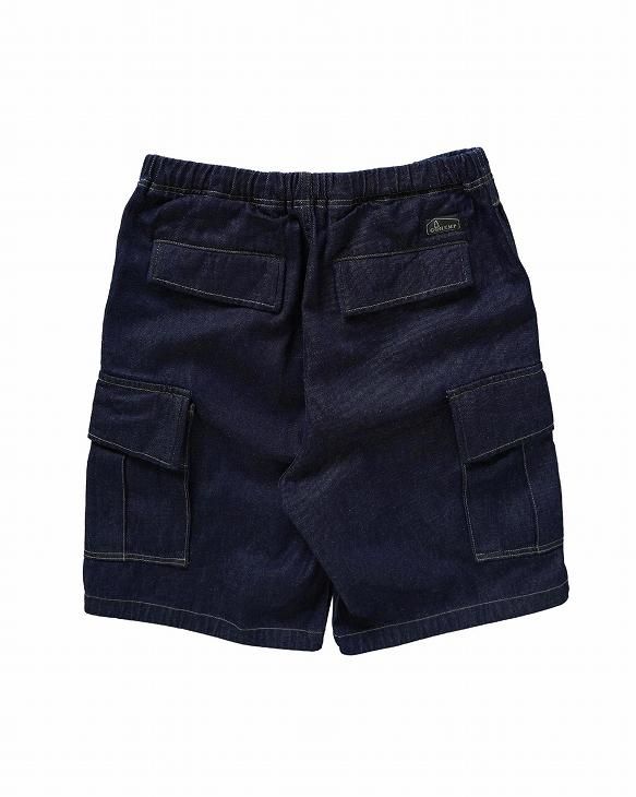 GOHEMP ゴーヘンプ｜9oz DENIM CARGO WIDE HALF SHORTS