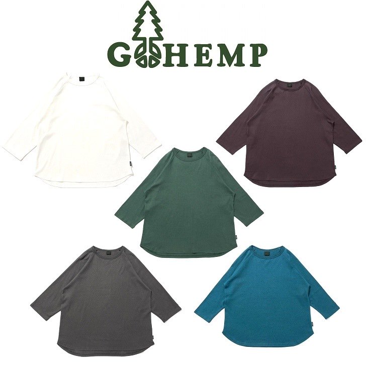 GOHEMP WIDE BASEBALL TEE 通販　ようこそフールザハーミットウェブストア