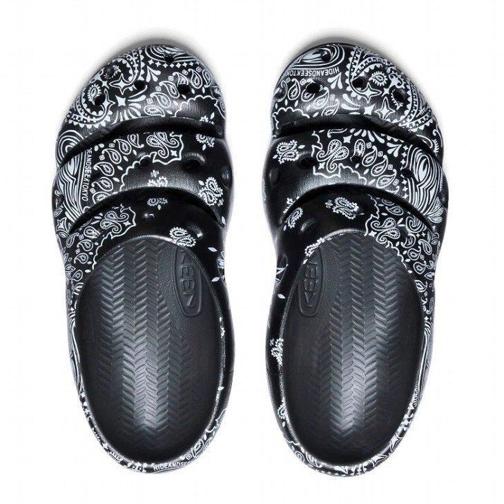 美品KEEN YOGUI H&S 26cm ヨギ　ハイドアンドシーク　ペイズリー Hide and Seek/ハイドアンドシーク/HIDEANDSEEK × KEEN YOGUI
