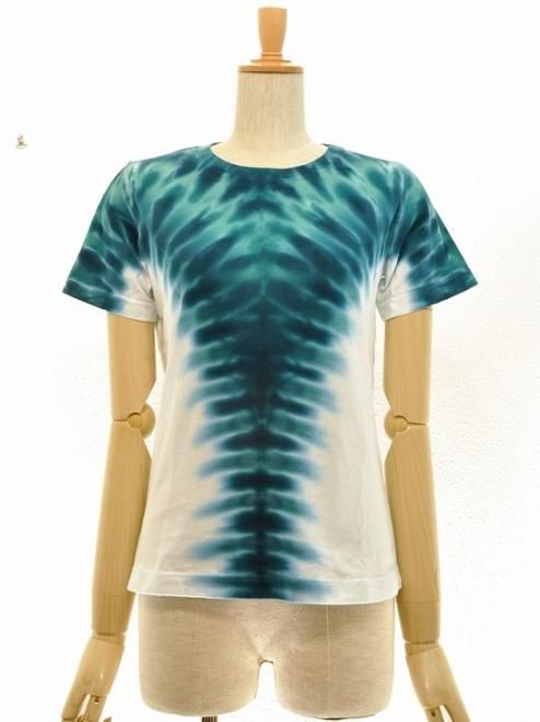 Richard Rogers Women S Tie Dye S Sl Tee Teal Wing 通販 ようこそフールザハーミットウェブストア