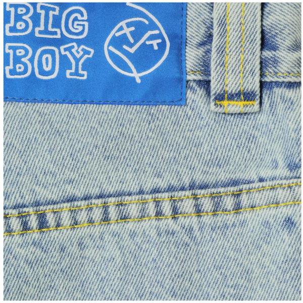 POLAR】ポラー 『BIG BOY JEANS』デニムパンツ ライトブルー - grande