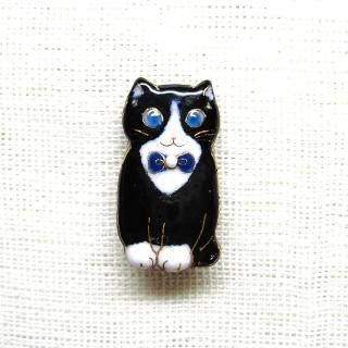 猫（ねこ）cat - 七宝焼の工房Uncle Z(アンクル・ゼット) - 土田