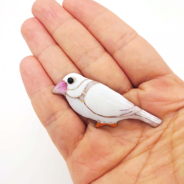 スーパーセール】 文鳥ブローチ その他 - ny-212.com