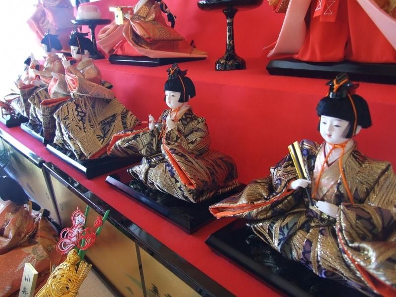 在庫ラスト1個☆即納可能】久月作 衣裳着 三歌人付き 八段飾り