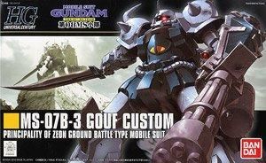 バンダイ MS-07B-3 グフカスタム | HGUC - キャラクターグッズ