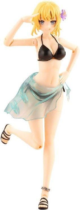 壽屋(KOTOBUKIYA) 創彩少女庭園 佐伯 リツカ【水着】 全高約158mm 1/10スケール プラモデル