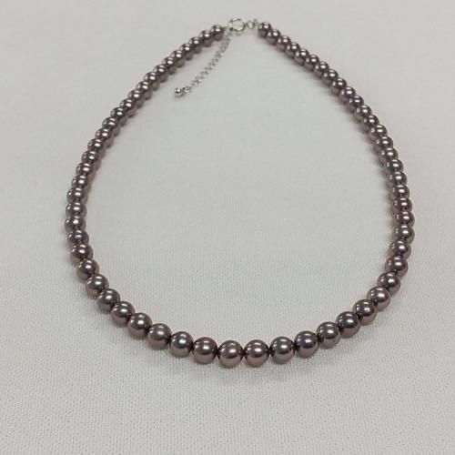 あこや真珠ネックレス珍しいお色(5.5-6mm) - 真珠専門店 おおば