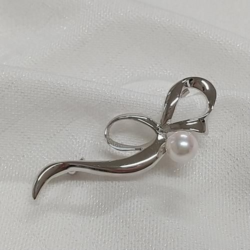 SV あこや真珠 ブローチ - JEWELRY YAYOI