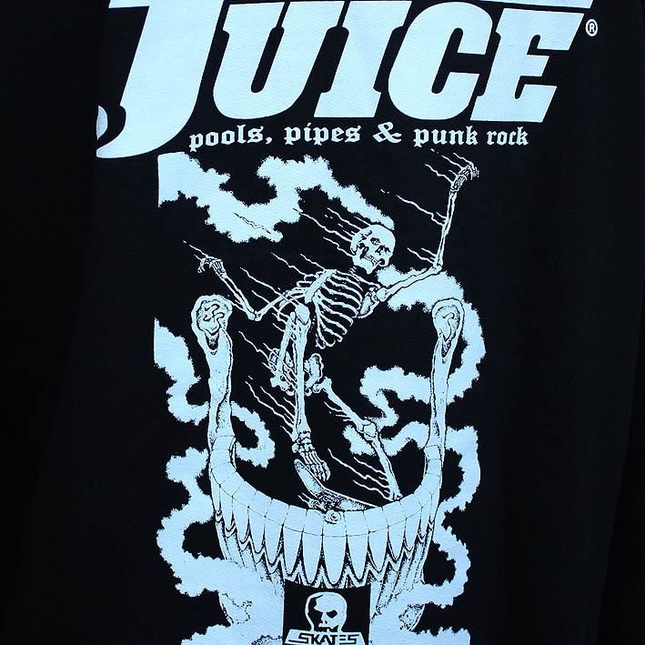 skull skates JUICE MAGAZINE フードスウェット SKULL SKATES JAPAN スカルスケーツ skullskats skull skates japan