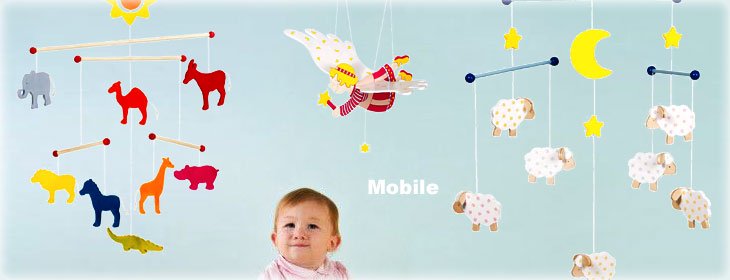Mobile モビール 木のおもちゃ 赤ちゃんのおもちゃ 木製玩具 Eurobus 通販shop