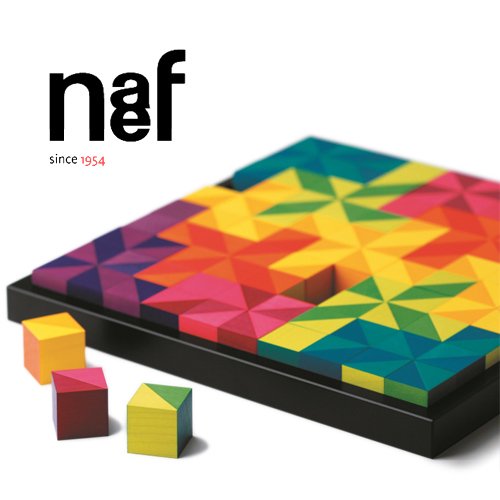 Naef ネフ社 キーナーモザイク（大） Mosaik 100pcs キューブパズル 