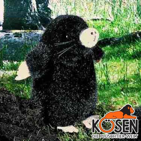 KOESEN ケーセン社 もぐら 立ち - 動物のぬいぐるみ - 木のおもちゃ