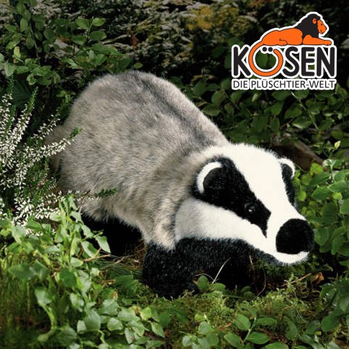 KOESEN ケーセン社 あなぐま - 動物のぬいぐるみ - 木のおもちゃ