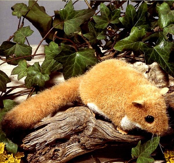 KOESEN ケーセン社 やまね ベージュ - 動物のぬいぐるみ - 木の