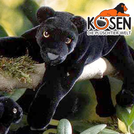 KOESEN ケーセン社 くたくたパンサー - 動物のぬいぐるみ - 木の 