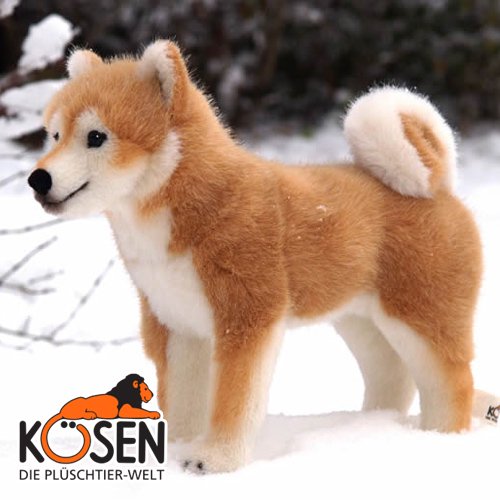 KOESEN ケーセン社 柴犬 - 動物のぬいぐるみ - 木のおもちゃ赤ちゃんの 