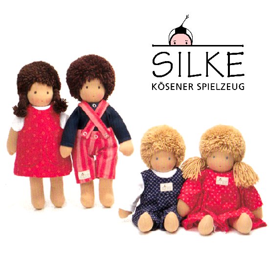 KOESEN ケーセン社 ジルケ人形 (小) - ウォルドルフ人形 - 木のおもちゃ赤ちゃんのおもちゃ木製玩具eurobus