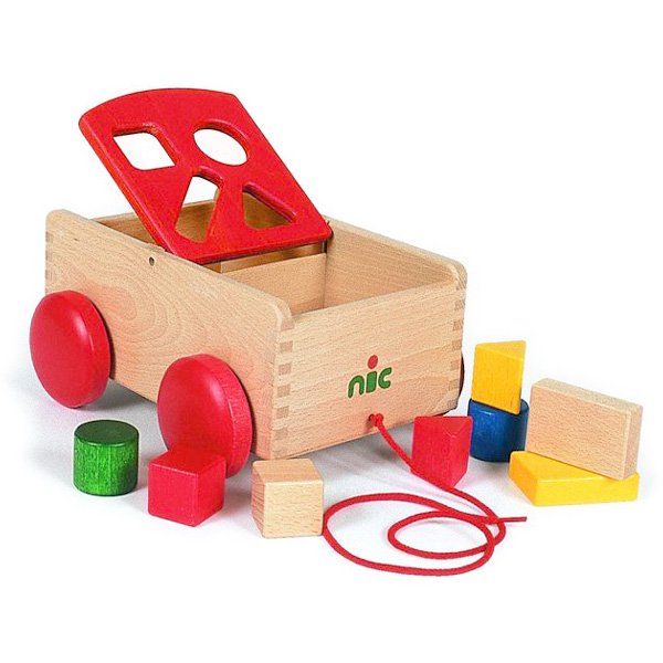 木のおもちゃ nic ニック社 キーボックス 1歳 おもちゃ 知育玩具 入園