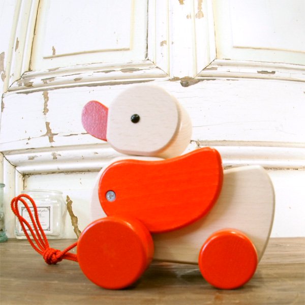 nic ニック社 プルトーイ あひる Walter ヴァルター - 木のおもちゃ赤ちゃんのおもちゃ木製玩具eurobus