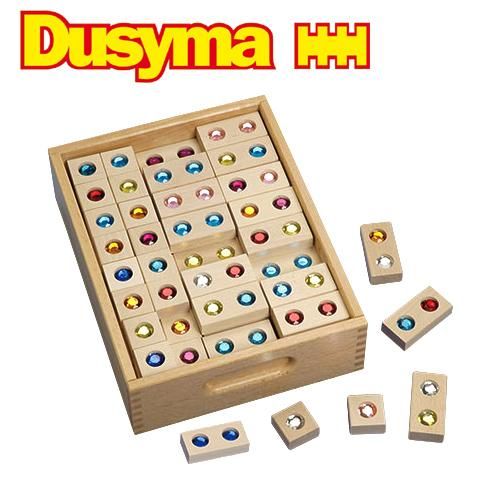 Dusyma デュシマ社 ジュエル積木 - 木のおもちゃ赤ちゃんのおもちゃ木製玩具eurobus