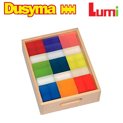 Dusyma デュシマ社 Lumi レンガ積木 - 木のおもちゃ赤ちゃんのおもちゃ 