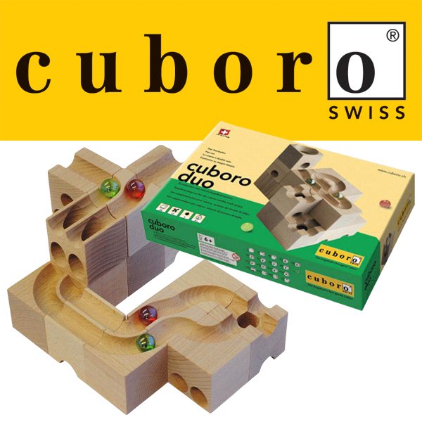 cuboro キュボロ/クボロ デュオ - 木のおもちゃ赤ちゃんのおもちゃ木製