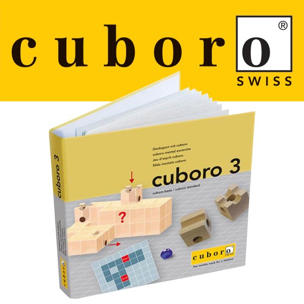 cuboro キュボロ/クボロ パターンバインダー 3 (日本語併記) - 木の